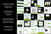 455 Canva Black Instagram Template, a Social Media Template by Emerald Eyes Design (Thumbnail 3 of 12)