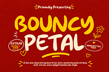 Bouncy Petal handwritten