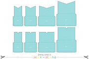 Envelopes Bundle SVG Cutting Files, an Invitation Template by Miss Tiina (Thumbnail 6 of 11)