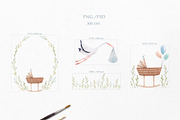 Invitation Baby Shower Boy, a Graphic by Lembrik's Artworks (Thumbnail 2 of 3)