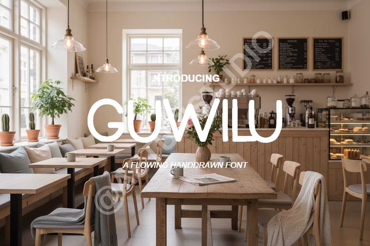 Guwilu - Elegant Serif Typeface for, a Font by Astuti Studio (Photo 1 of 16)