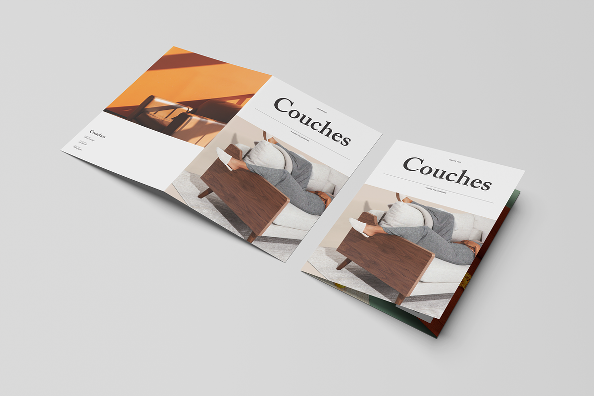 A4 Bifold Brochure Mockup Bundle 80, a Books & Magazine Mockup by Graphicuss (Photo 3 of 5)