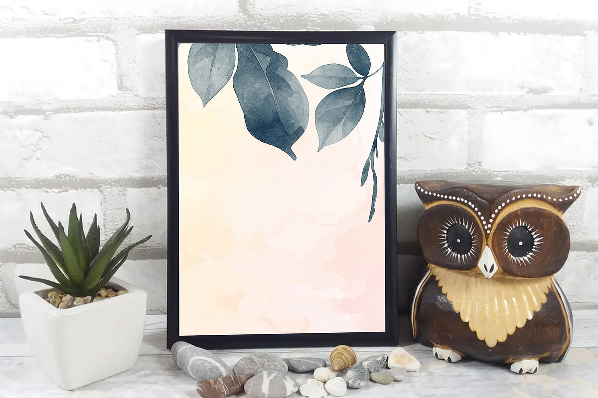 Botanical Wall Art Printable, a Decorative Illustration by DesignDevisers (Photo 2 of 6)