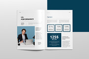 Annual Report 2023 | 28 Pages, a Brochure Template by Pro-Gh (Thumbnail 10 of 14)