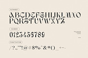 Glasio Unique Modern Serif Font, a Serif Font by Perfectype (Thumbnail 5 of 6)