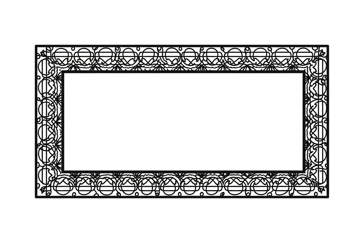 Decorative Rectangle Frame Bundle, an Illustration by Designs_River (Photo 3 of 31)
