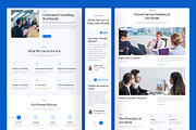 Business Consulting Website, an UI Kit Template by peterdraw (Thumbnail 2 of 7)