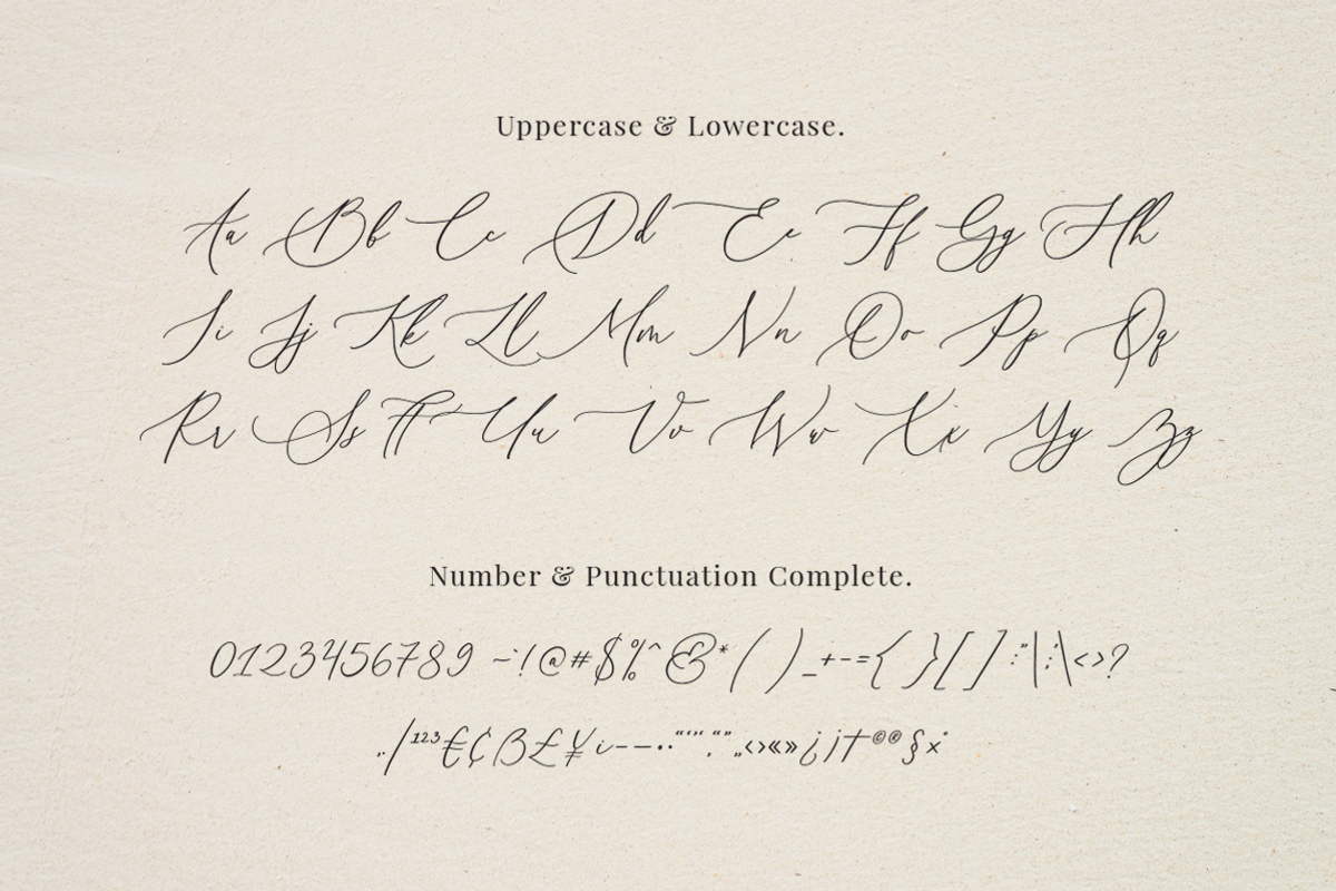 Senja Mentari - Modern Script, a Script Font by Dharmas Foundry (Photo 13 of 16)