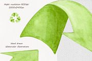 Earth Day Watercolor clipart, a Healthcare Illustration by BarvArt (Thumbnail 6 of 7)