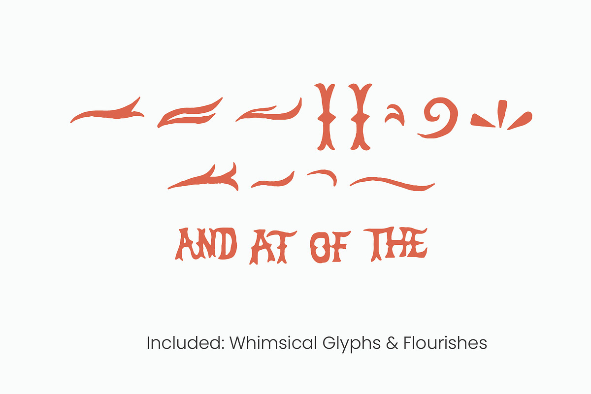 In the Meadow, a Serif Font by Midnight Grim (Photo 7 of 8)