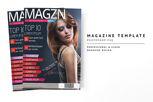 Magazine Template 16