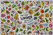 -80% Cartoon Doodle Clipart Bundle 1, a Decorative Illustration by BALABOLKA (Thumbnail 5 of 18)