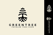 Cedar pines tree wood forest logo de, a Branding & Logo Template by Vinsvectory (Thumbnail 3 of 3)