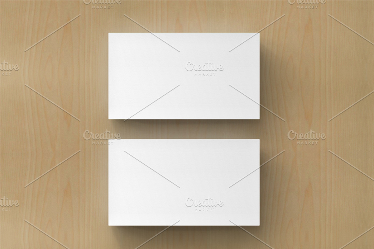 Business card in situation mockups, a Business Card Template by PitchStock (Photo 2 of 5)