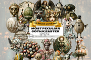 WHIMSICAL GOTHIC EASTER JOURNAL KIT, a Person Illustration by Daring Digies (Thumbnail 1 of 10)