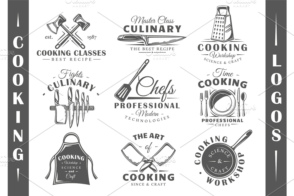 18 Cooking Logos Templates, a Branding & Logo Template by Art Design (Photo 3 of 26)