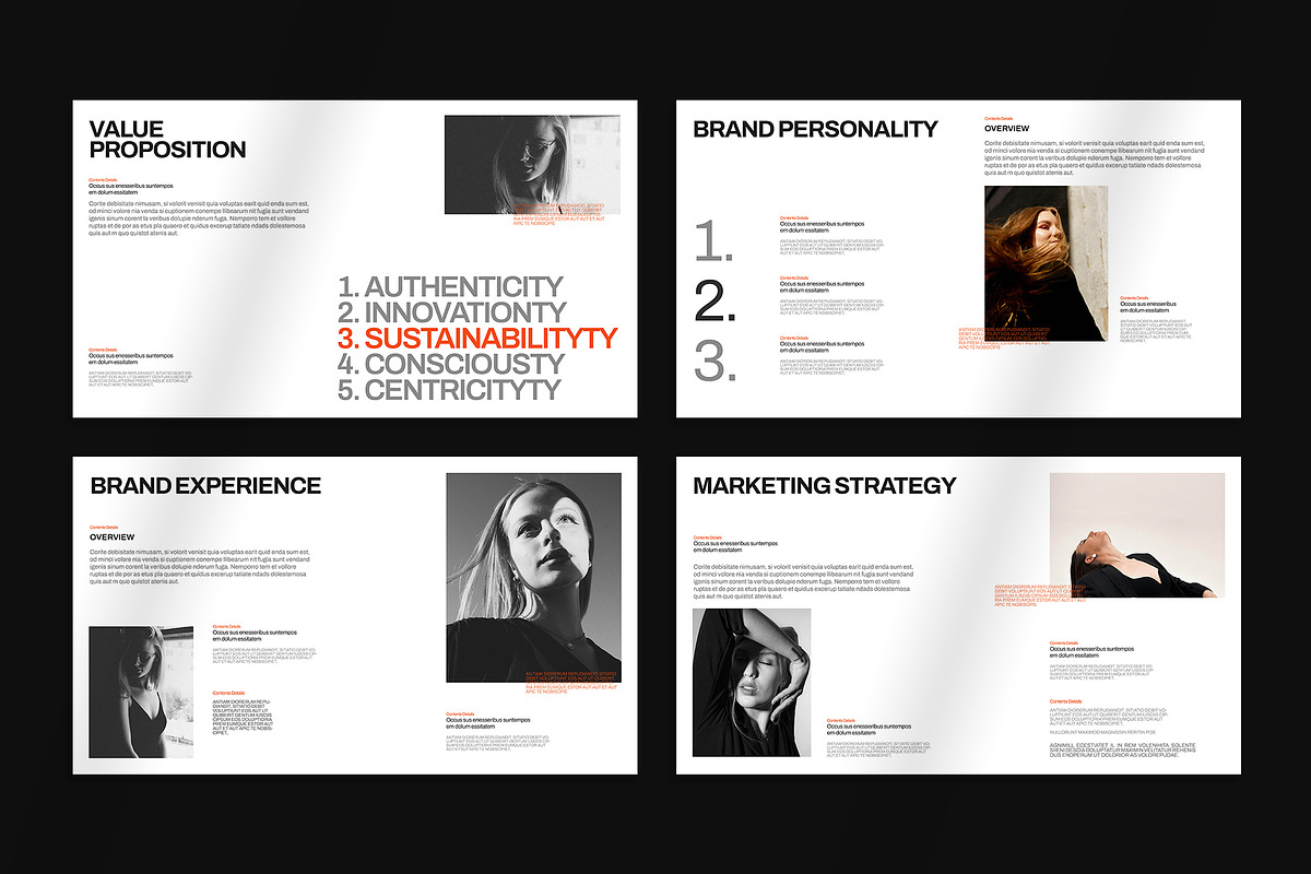 Brand Strategy Presentation Template, a Presentation Template by Oriofix (Photo 9 of 10)