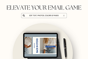 Email Marketing Newsletter Template, an Email Template by Branding Babe Co. (Thumbnail 9 of 9)