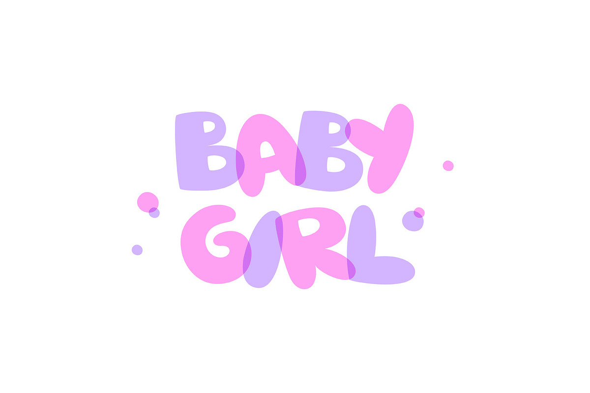 Baby Alphabet and Lettering, an Object Graphic by redcollegiya design