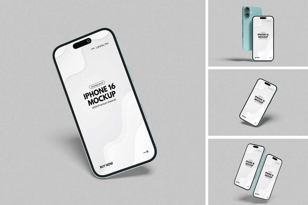 Iphone Mockup, an iPhone Mockup by swsi-studio (Photo 1 of 5)