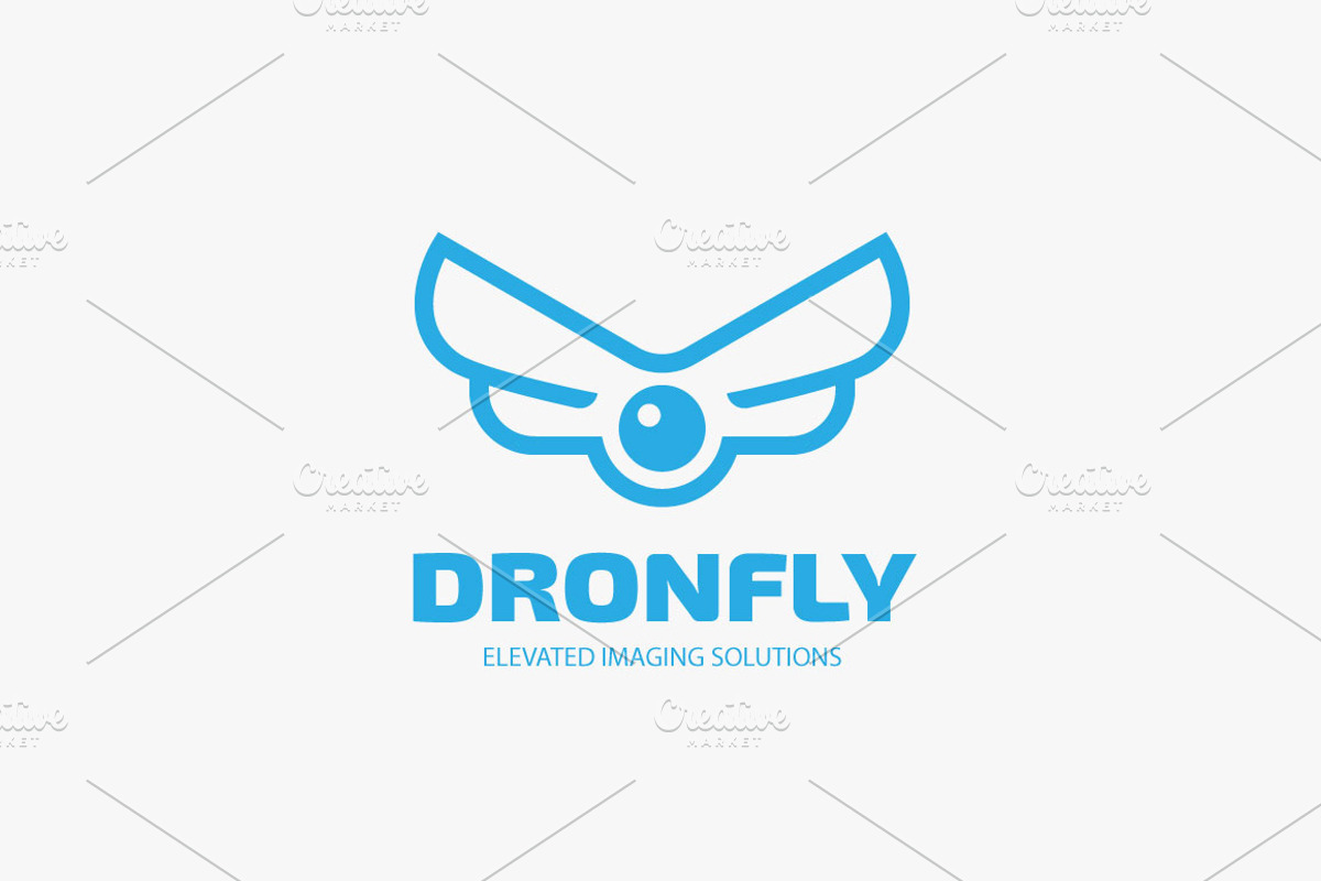 Dronefly Logo, a Branding & Logo Template by blooon (Photo 2 of 4)