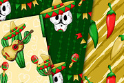 Cinco de Mayo patterns, a Pattern Graphic by DarinaDigital (Thumbnail 2 of 6)