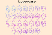 Kushina Monogram Font Logo, a Symbol Font by MC Creative (Thumbnail 7 of 8)
