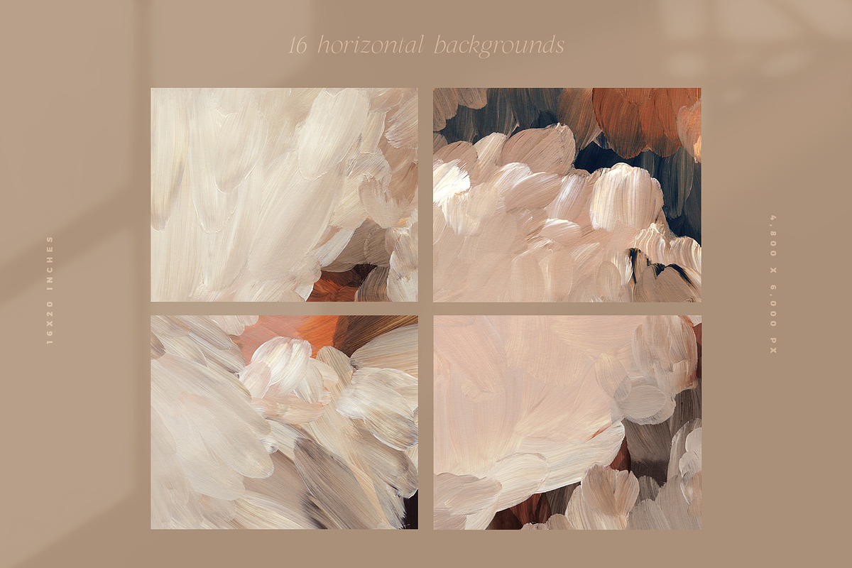 Painted Abstract Backgrounds, a Texture Graphic by Basia Stryjecka (Photo 13 of 17)