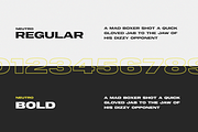 Neutro Bold Font, a Font by Believe Creatives (Thumbnail 4 of 6)
