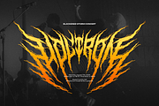 Megavolts | Black Metal Font, a Blackletter Font by Denustudios (Thumbnail 3 of 12)