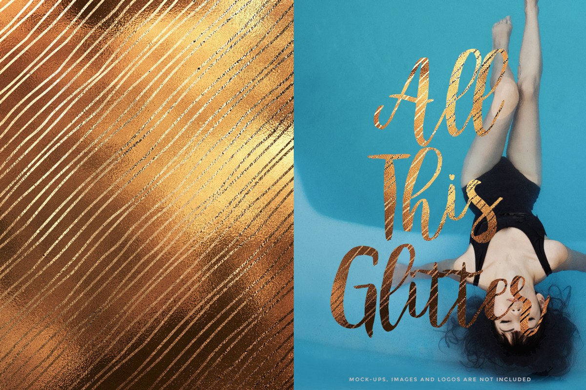 350 Gold & Metallic Textures, a Texture Graphic by Graphicdome (Photo 12 of 46)