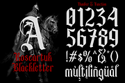 Roseartuk - Blackletter Font, a Blackletter Font by madeDeduk (Thumbnail 4 of 10)
