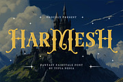 Harmesh - Classic Magical Fantasy, a Serif Font by Typia Nesia (Thumbnail 1 of 12)