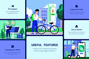 IOT Illustration Set, a Technology Illustration by Prosymbols (Thumbnail 2 of 9)