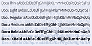 Docu, a Sans Serif Font by Wiescher-Design (Thumbnail 3 of 4)