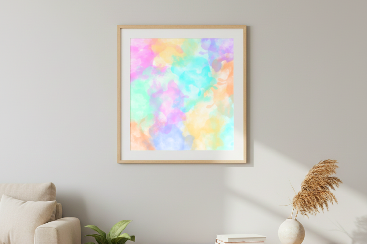 Pastel Watercolor PNG Design Bundle, a Graphic by Viberints (Photo 5 of 17)