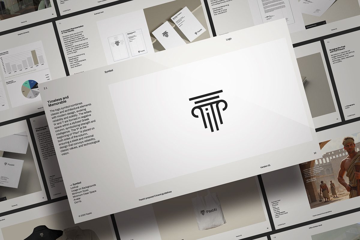 PastAI Proposal & Brand Guidelines, a Branding & Logo Template by One Pixel Man (Photo 5 of 12)