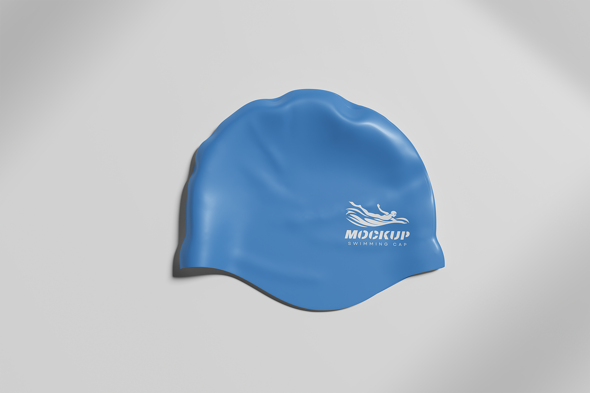Swim Cap Mockup, an Advertising Mockup by xavier_studio (Photo 3 of 5)