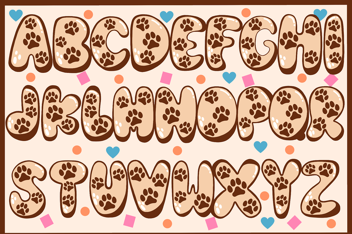 Cutie Pets-PNG fonts, a Symbol Font by It me digital art (Photo 2 of 7)