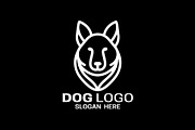 Minimal Outline Dog Logo, a Branding & Logo Template by Vectorium Studio (Thumbnail 2 of 2)