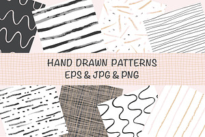 Hand drawn patterns
