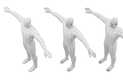 Hero Male in T-Pose Base Mesh, a Characters & Person 3D Model by VK Studio (Thumbnail 13 of 22)