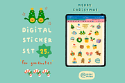 Christmas Sticker for Goodnotes, an Illustration by mimimeow (Thumbnail 1 of 3)