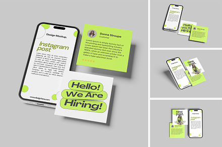 Instagram Post Mockup
