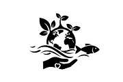 Eco Earth Care Vector Icon Bundle, an Illustration by Designs_River (Thumbnail 8 of 51)