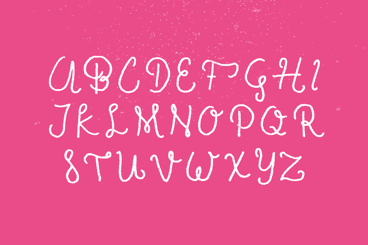 Nudos — Script Font preview 2