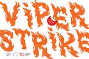 Ulageni Font (Serpent of Fire), a Symbol Font by Fontcamp Type Foundry (Thumbnail 8 of 9)