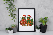 Christmas Chicken PNG, an Illustration by Daily.Designs (Thumbnail 5 of 5)