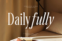 Daily Fully A Modern Serif Font