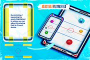 Air Hockey Game Assets, an Illustration by wowu (Thumbnail 11 of 12)